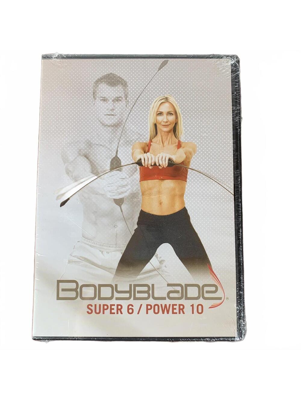 Bodyblade Super 6 Power 10 , DVD Bruce Hymanson Exercise